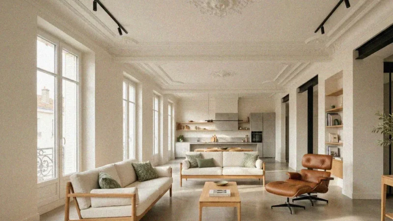 Béton ciré au sol : prix, avantages et inconvénients