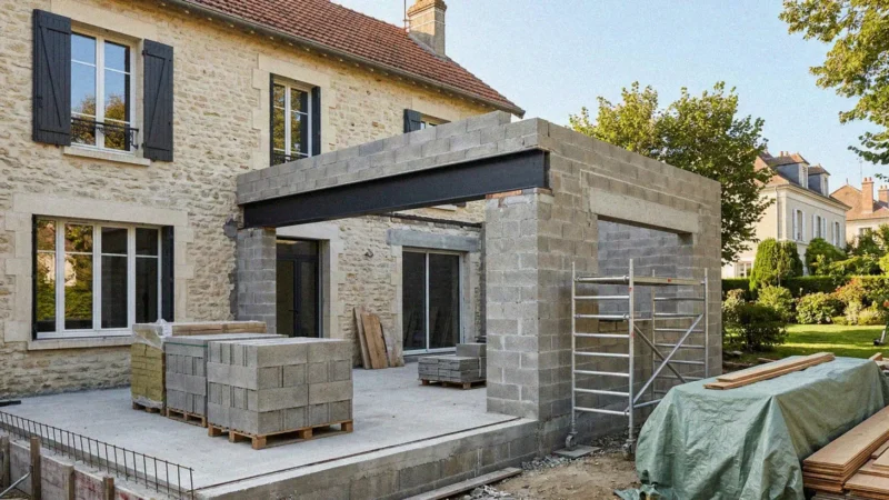 Prix extension maison au m² en 2026