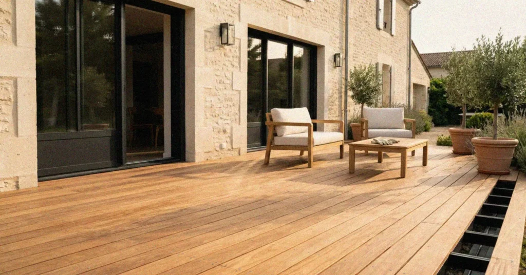 Prix terrasse bois au m² : essences, pose et entretien