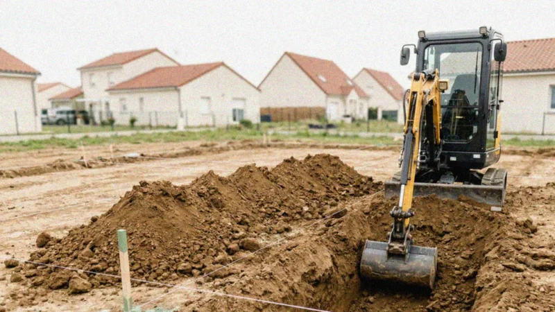 Prix terrassement au m³ : tarifs et facteurs