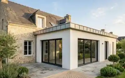 Extension maison toit plat : guide complet pour agrandir votre maison avec style