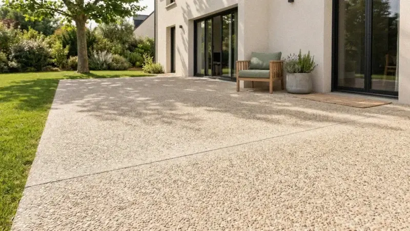 Terrasse béton désactivé : guide complet pour faire votre choix